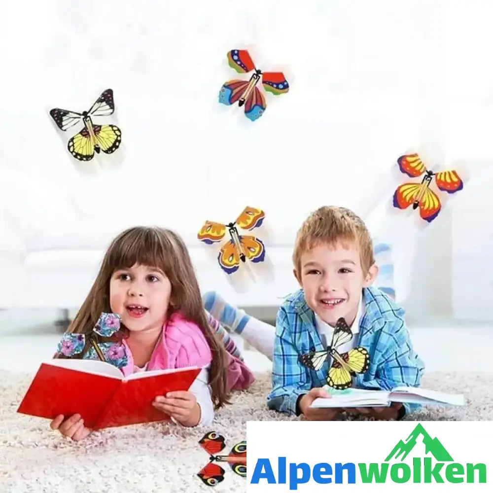 Alpenwolken - Hübsches Schmetterling Spielzeug, 5/ 10 Stück