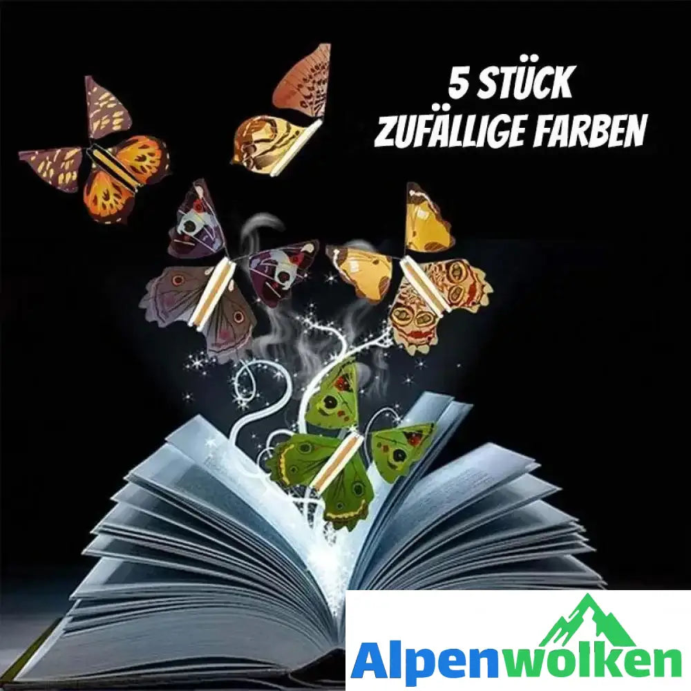 Alpenwolken - Hübsches Schmetterling Spielzeug, 5/ 10 Stück