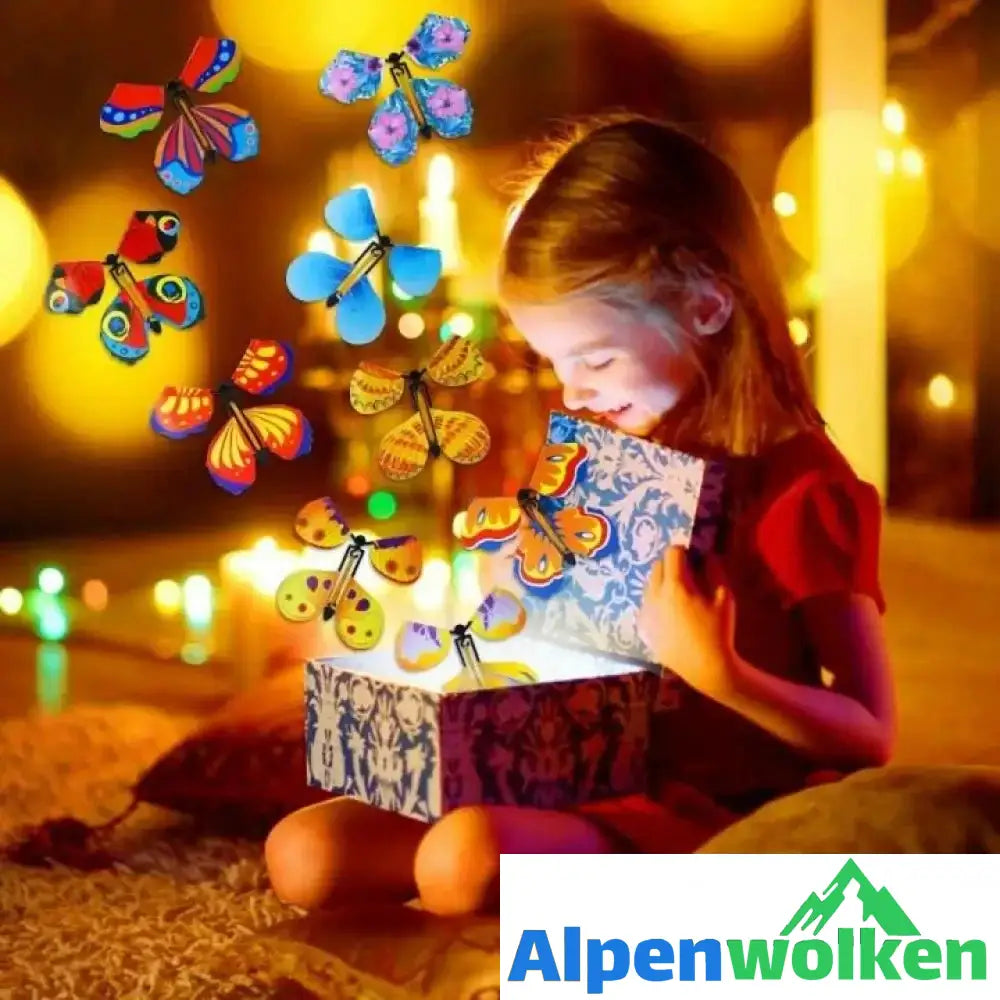 Alpenwolken - Hübsches Schmetterling Spielzeug, 5/ 10 Stück