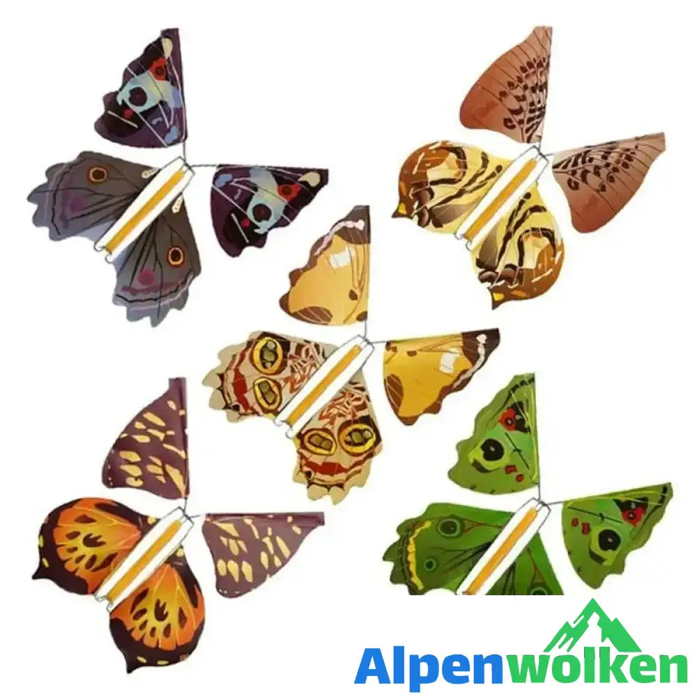 Alpenwolken - Hübsches Schmetterling Spielzeug, 5/ 10 Stück