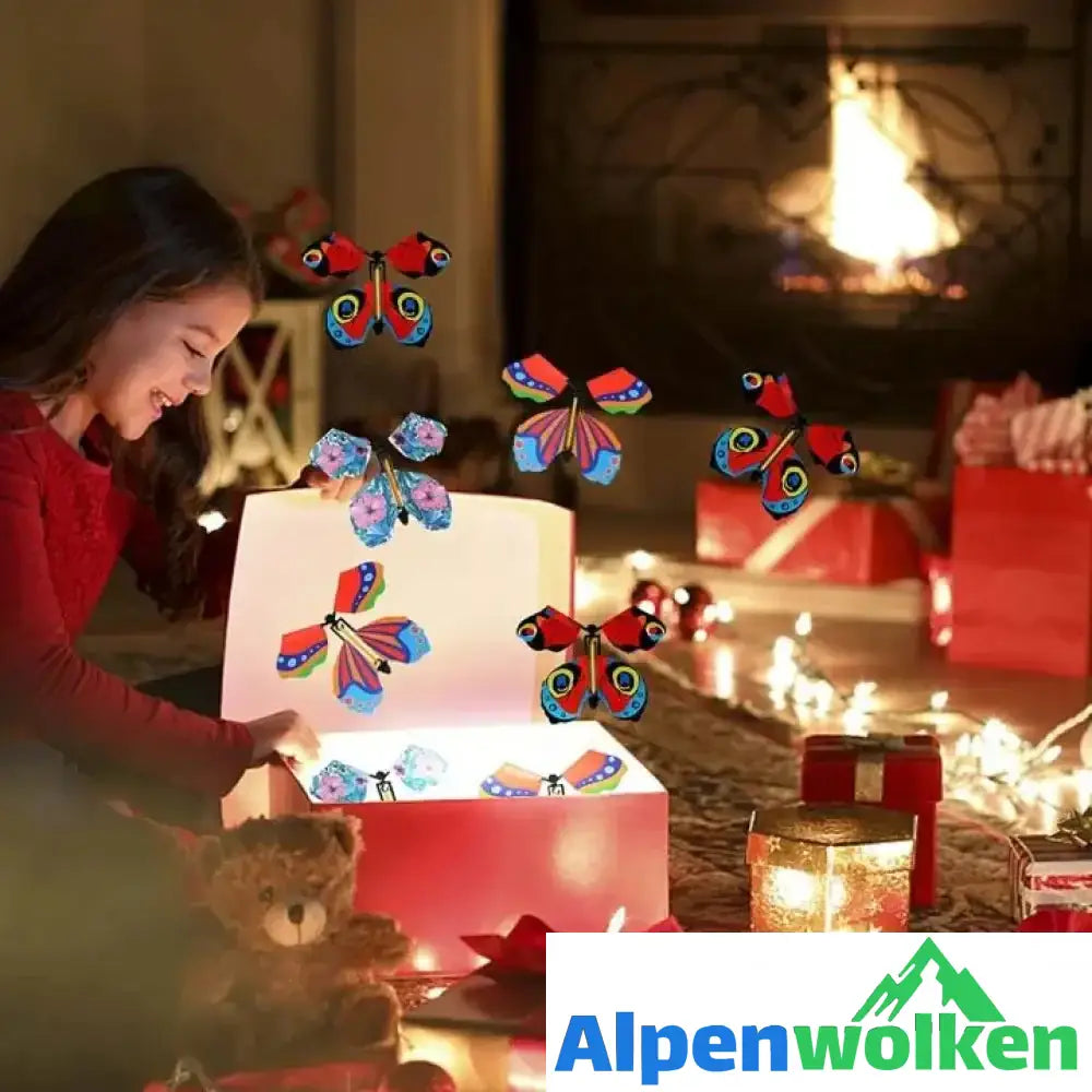 Alpenwolken - Hübsches Schmetterling Spielzeug, 5/ 10 Stück