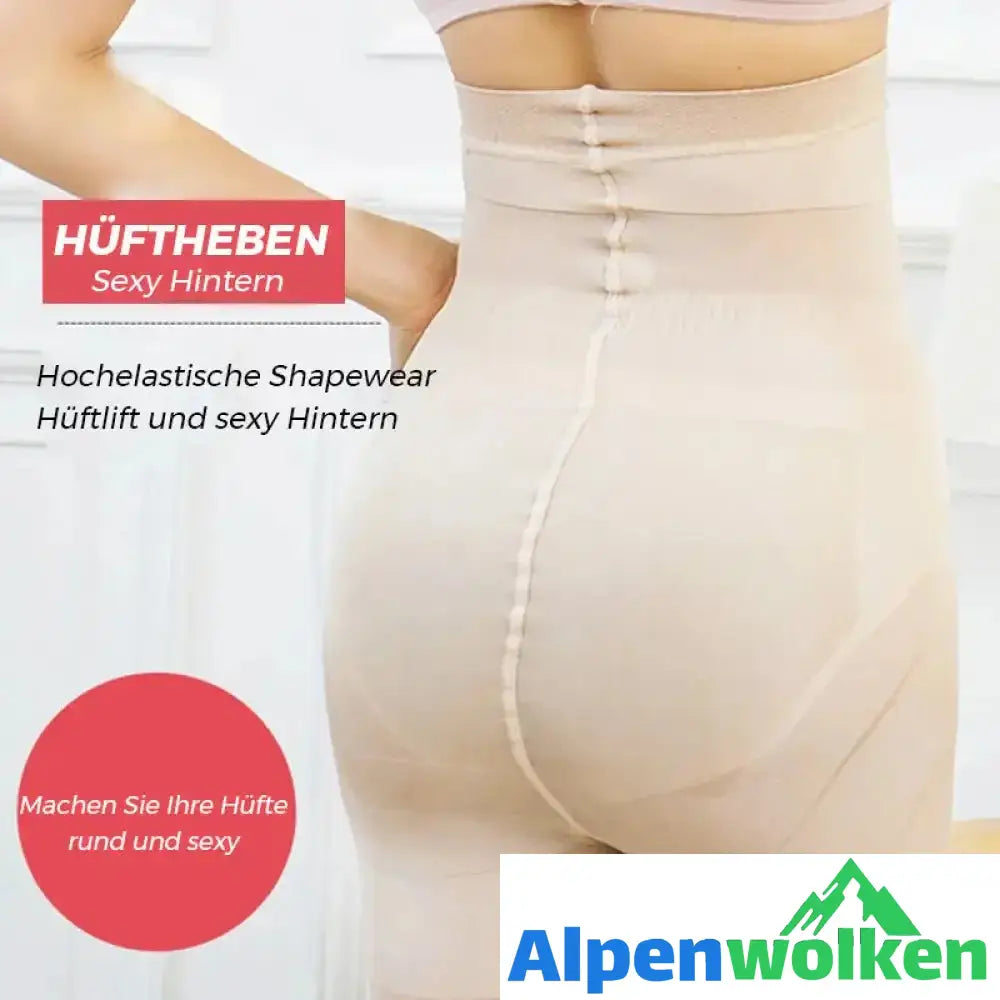 Alpenwolken - Hüfthebende Body Shaper Shorts