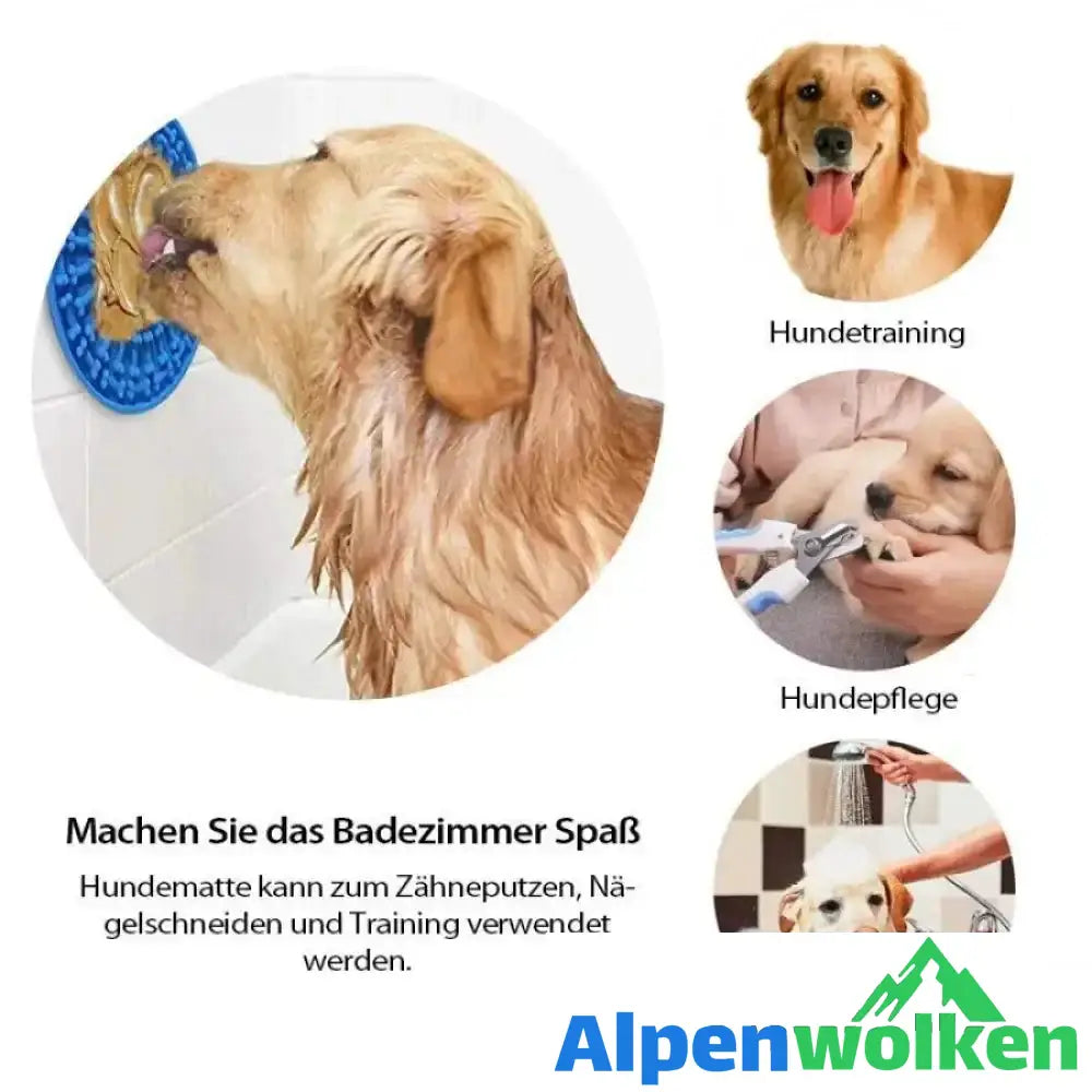 Alpenwolken - Hund lecken Matte