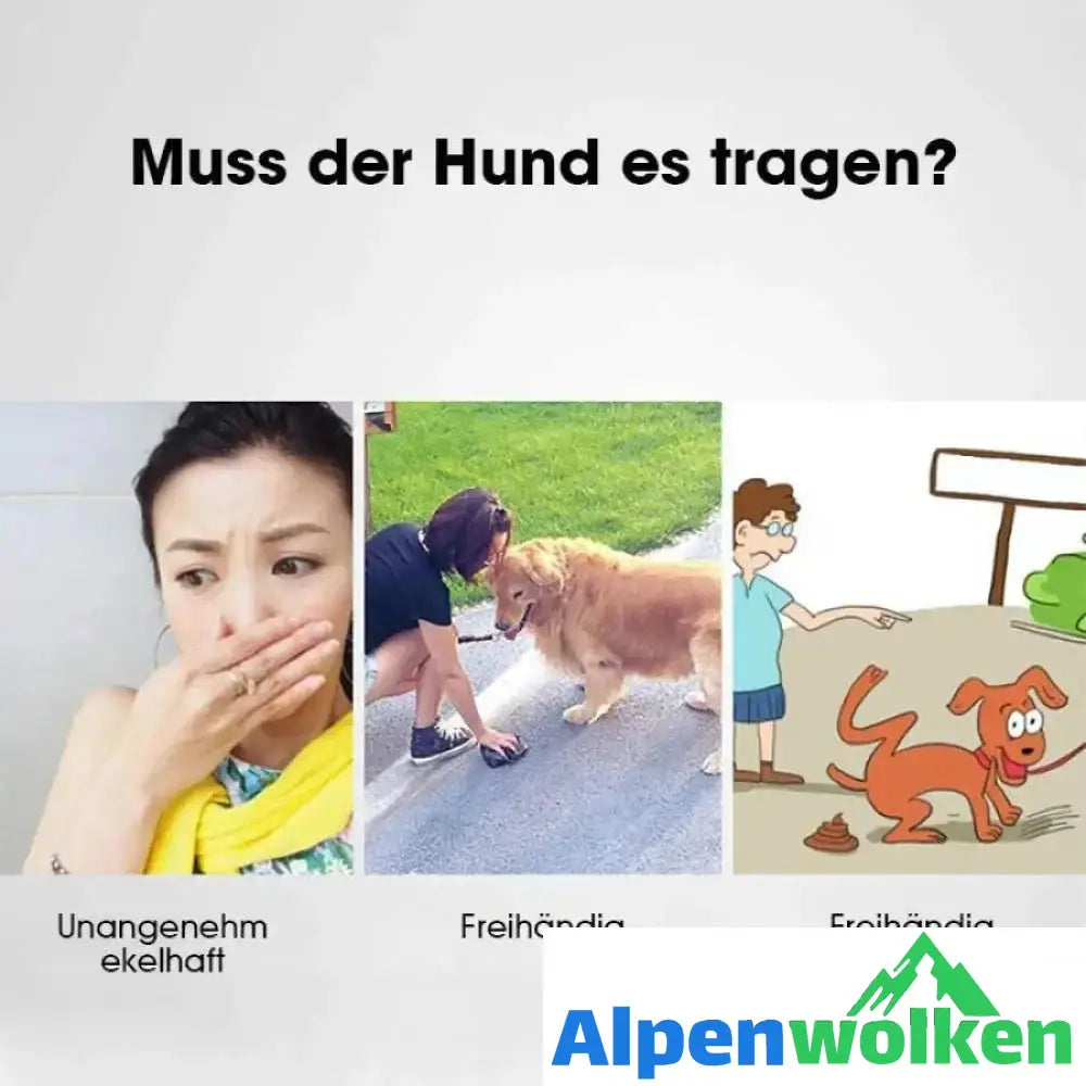 Alpenwolken - Hundekot Sammler