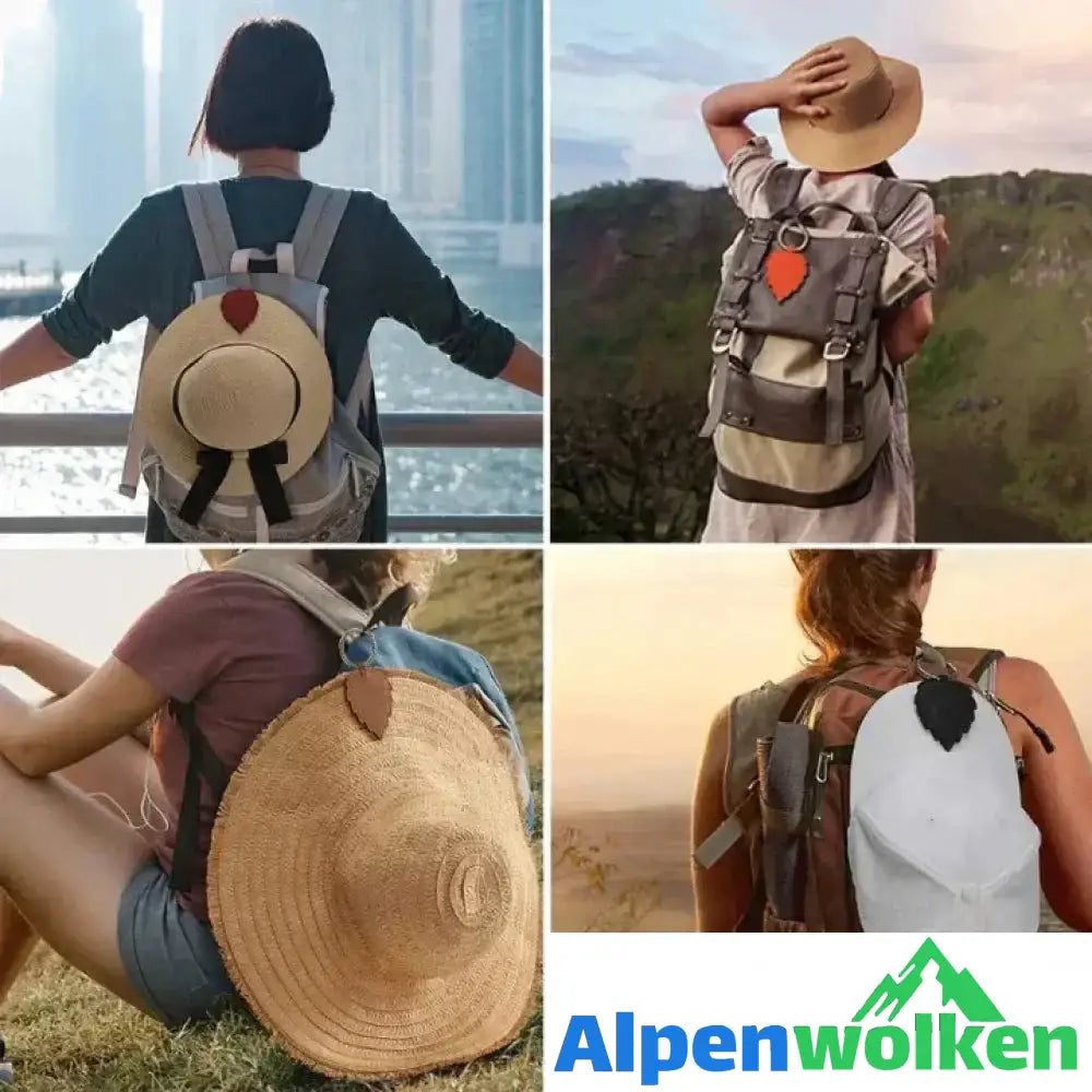 Alpenwolken - 👒Hut-Magnet-Clip👒