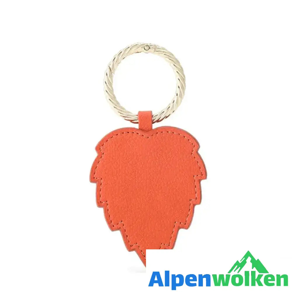 Alpenwolken - 👒Hut-Magnet-Clip👒 Orange (Blatt)