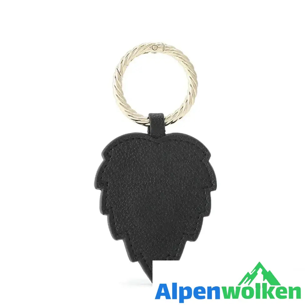 Alpenwolken - 👒Hut-Magnet-Clip👒 Schwarz (Blatt)