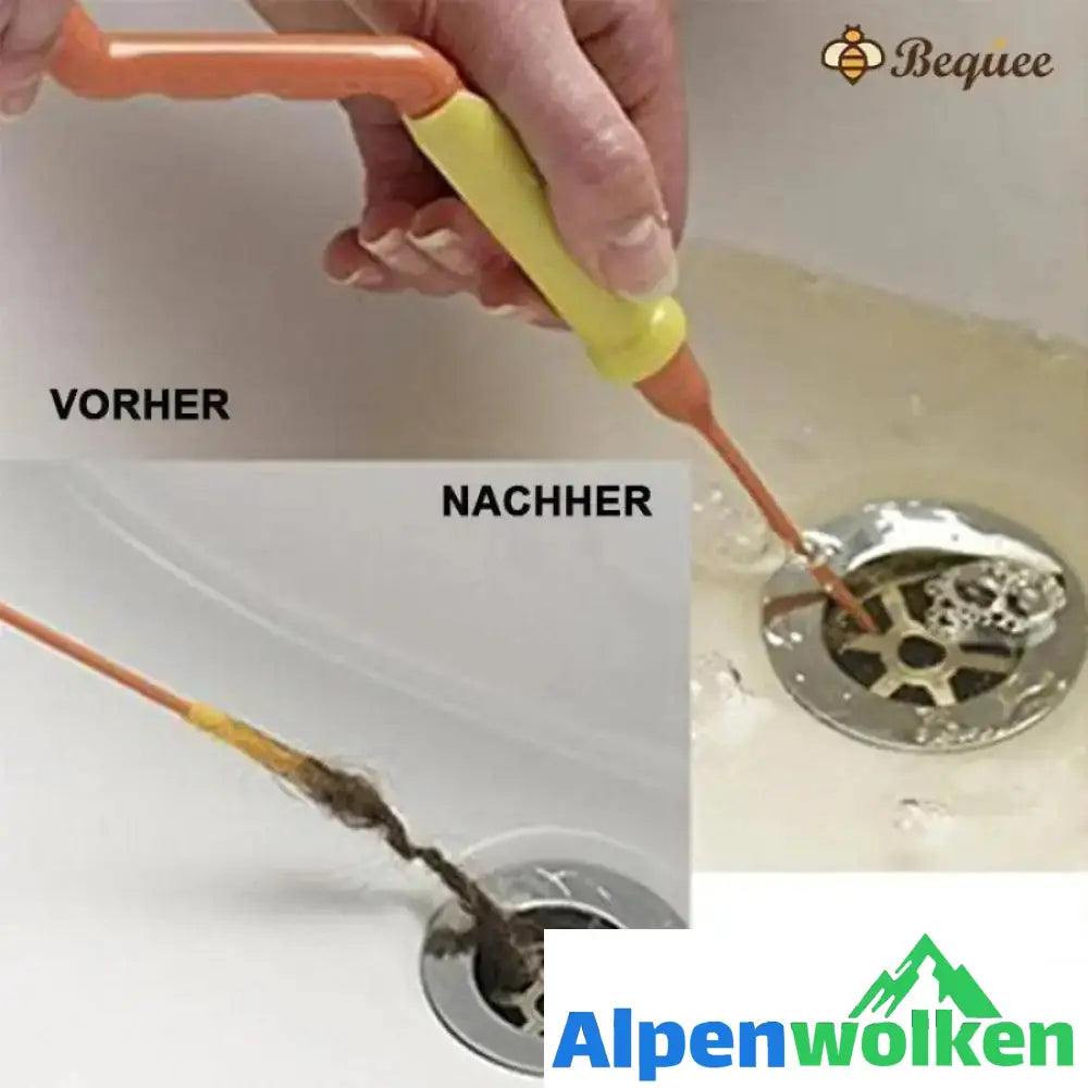 Alpenwolken - Hydrophobes Haar Verstopfung Werkzeug