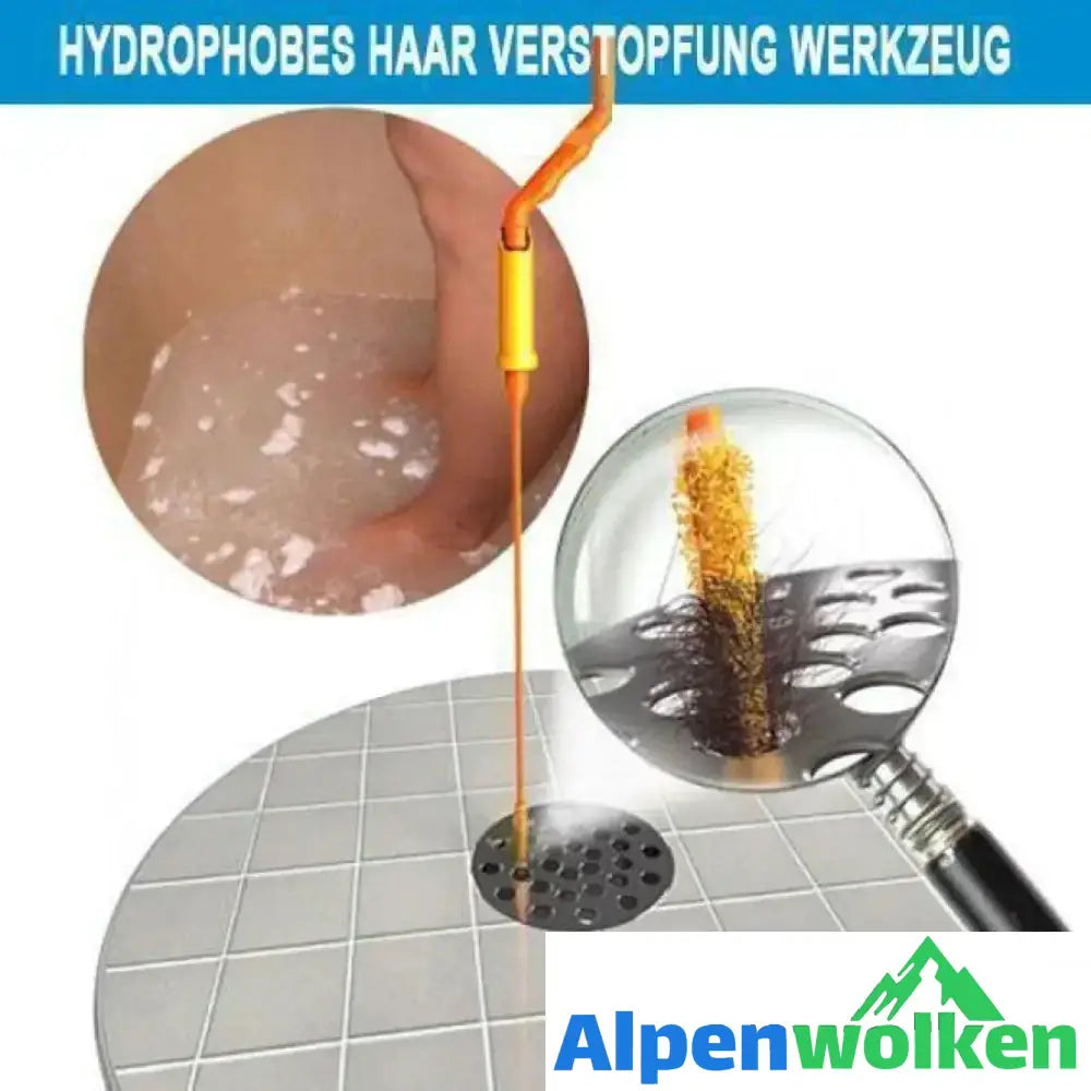 Alpenwolken - Hydrophobes Haar Verstopfung Werkzeug