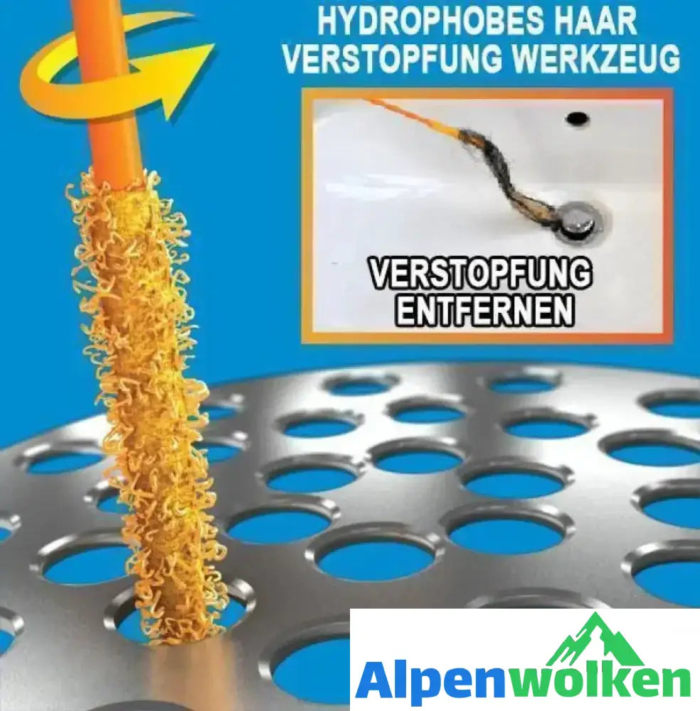 Alpenwolken - Hydrophobes Haar Verstopfung Werkzeug