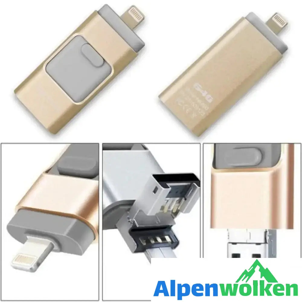 Alpenwolken - iFlash USB Drive für iPhone, iPad & Android