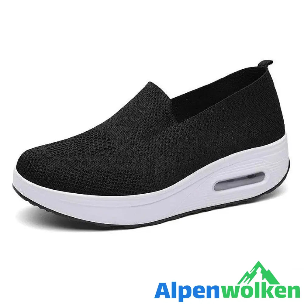 Alpenwolken - Inaya | Orthopädische Damenschuhe Schwarz