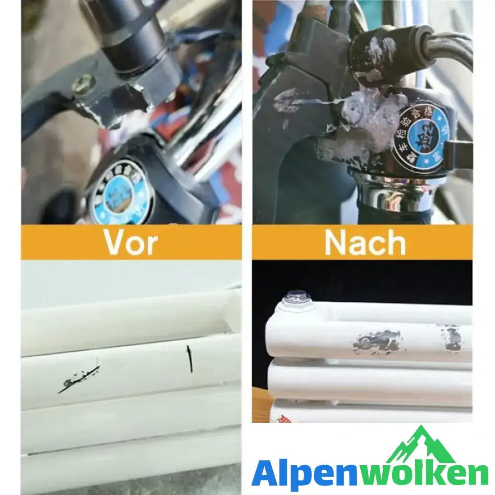 Alpenwolken - Industrielle Hitzebeständigkeit Metall Reparaturpaste| Repariert Löcher!