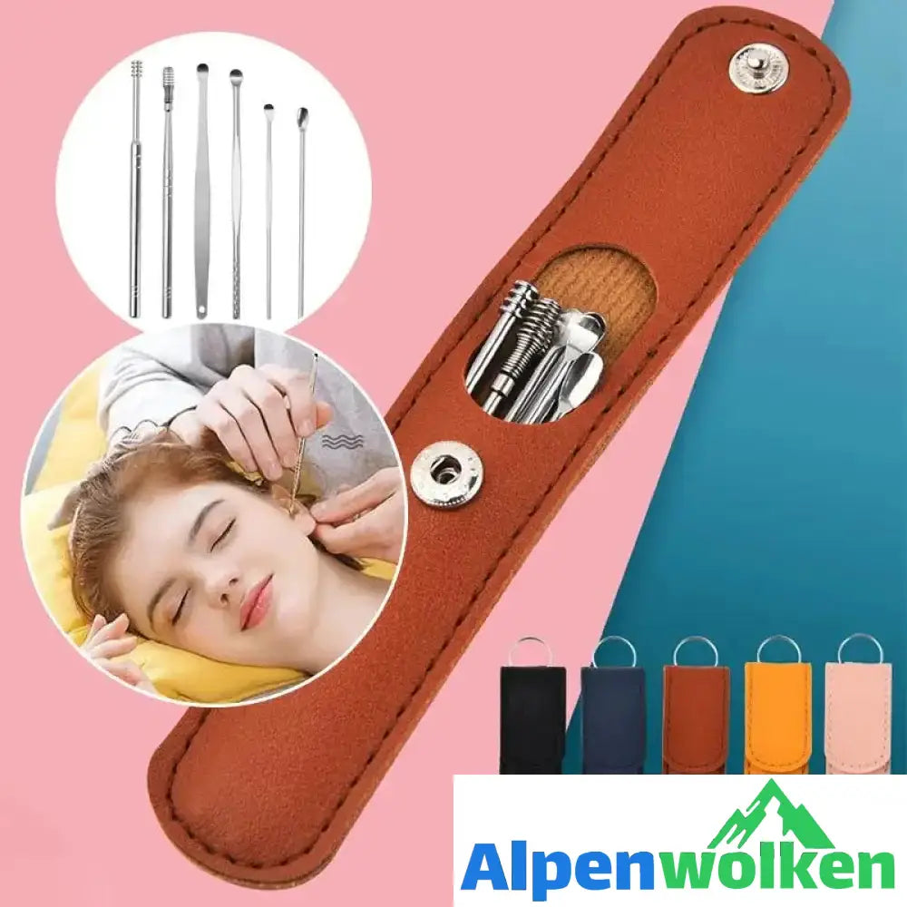 Alpenwolken - Innovatives Ohrenschmalz-Reinigungswerkzeug（1 Set)