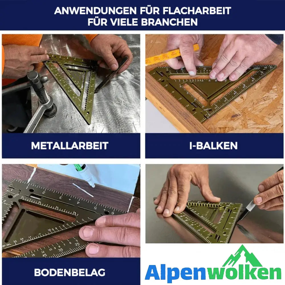 Alpenwolken - Innovatives Sparrenvierkantwerkzeug