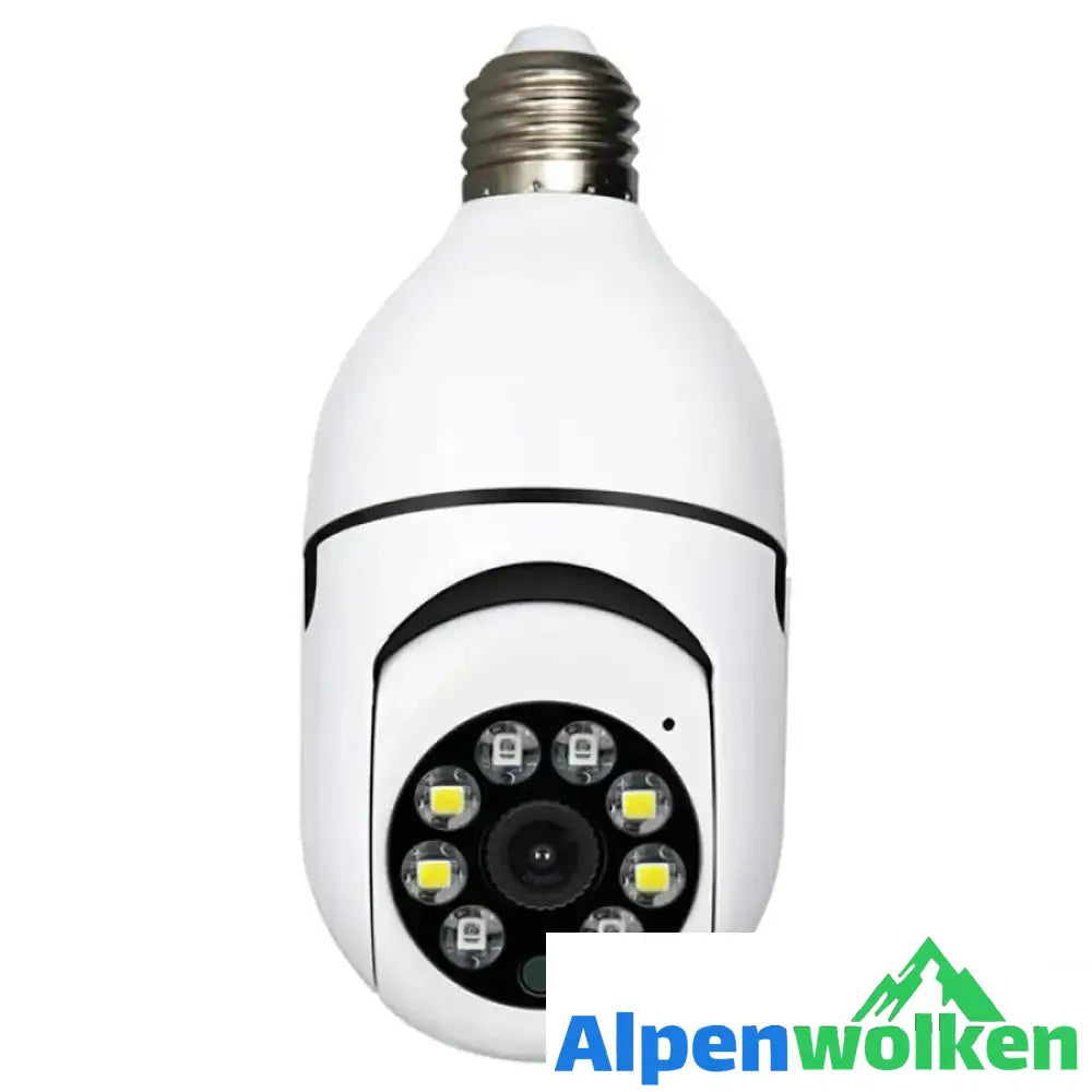 Alpenwolken - Intelligente drahtlose WiFi Vollfarbkamera mit Glühbirne