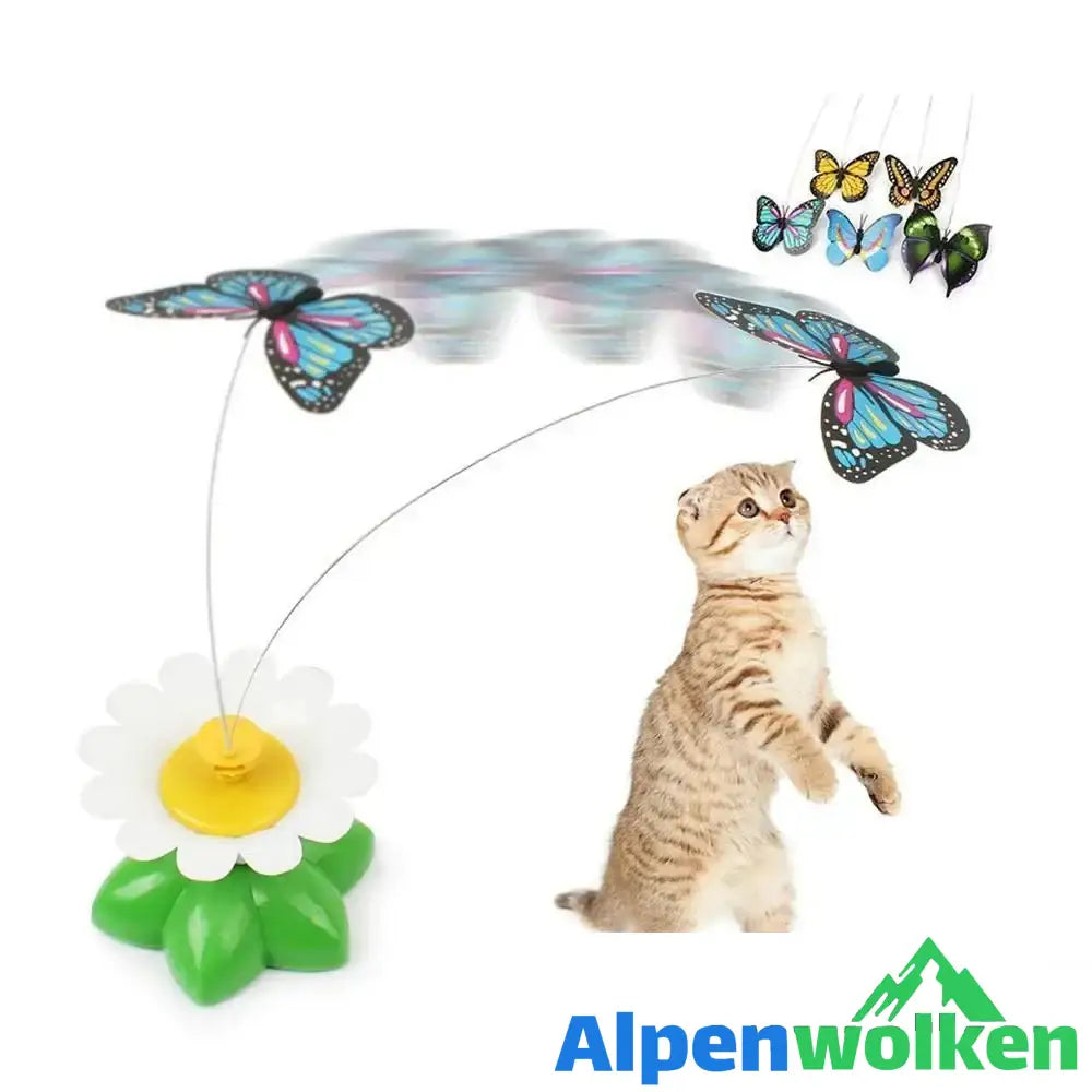 Alpenwolken - Interaktives batteriebetriebenes Katzenspielzeug