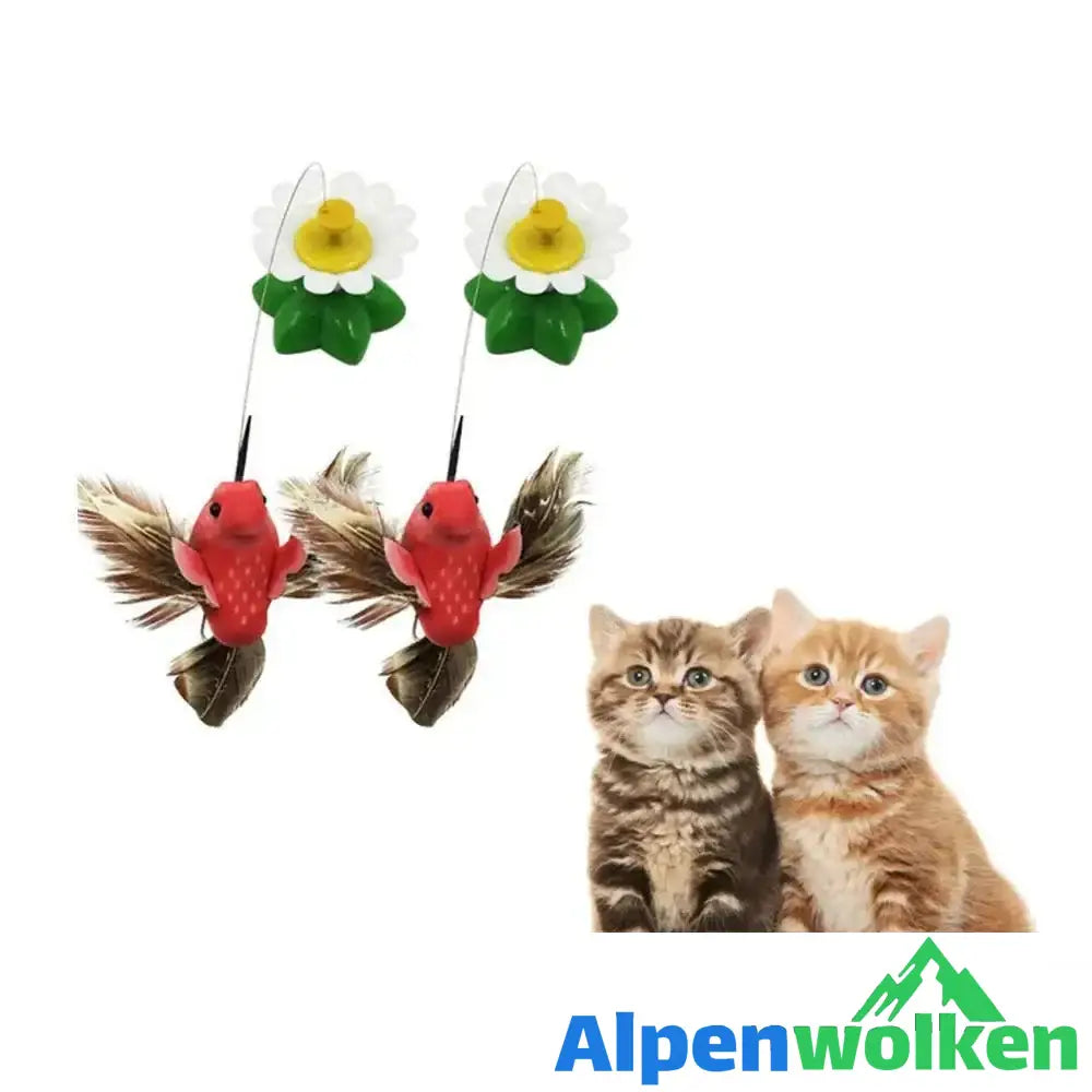 Alpenwolken - Interaktives batteriebetriebenes Katzenspielzeug