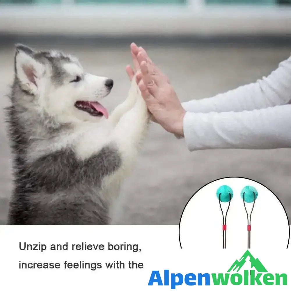 Alpenwolken - 🐶Interaktives Futterspielzeug mit Saugnapf🐶