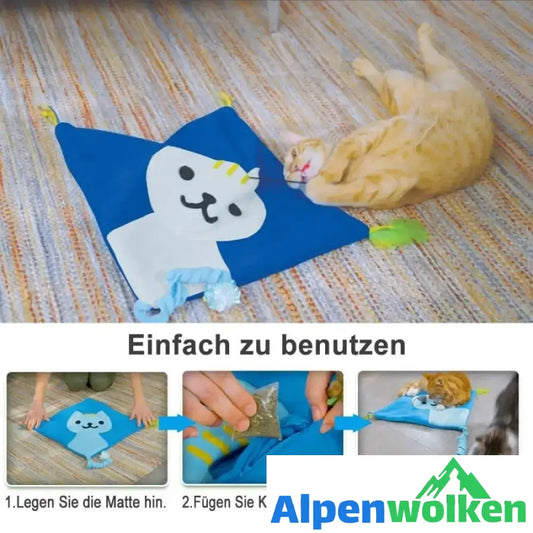 Alpenwolken - Interessante Spielzeug Matte für Katze