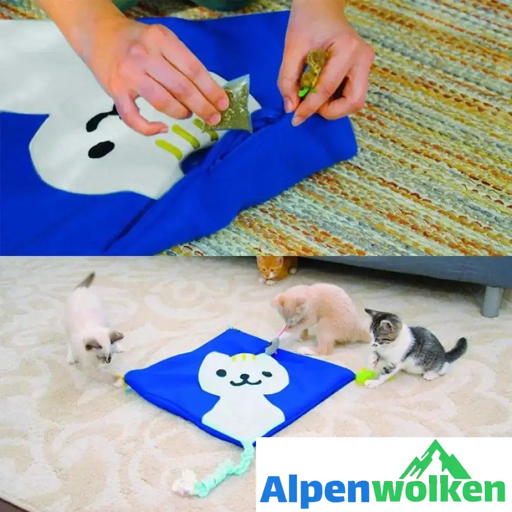 Alpenwolken - Interessante Spielzeug Matte für Katze