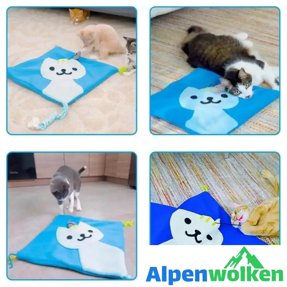 Alpenwolken - Interessante Spielzeug Matte für Katze