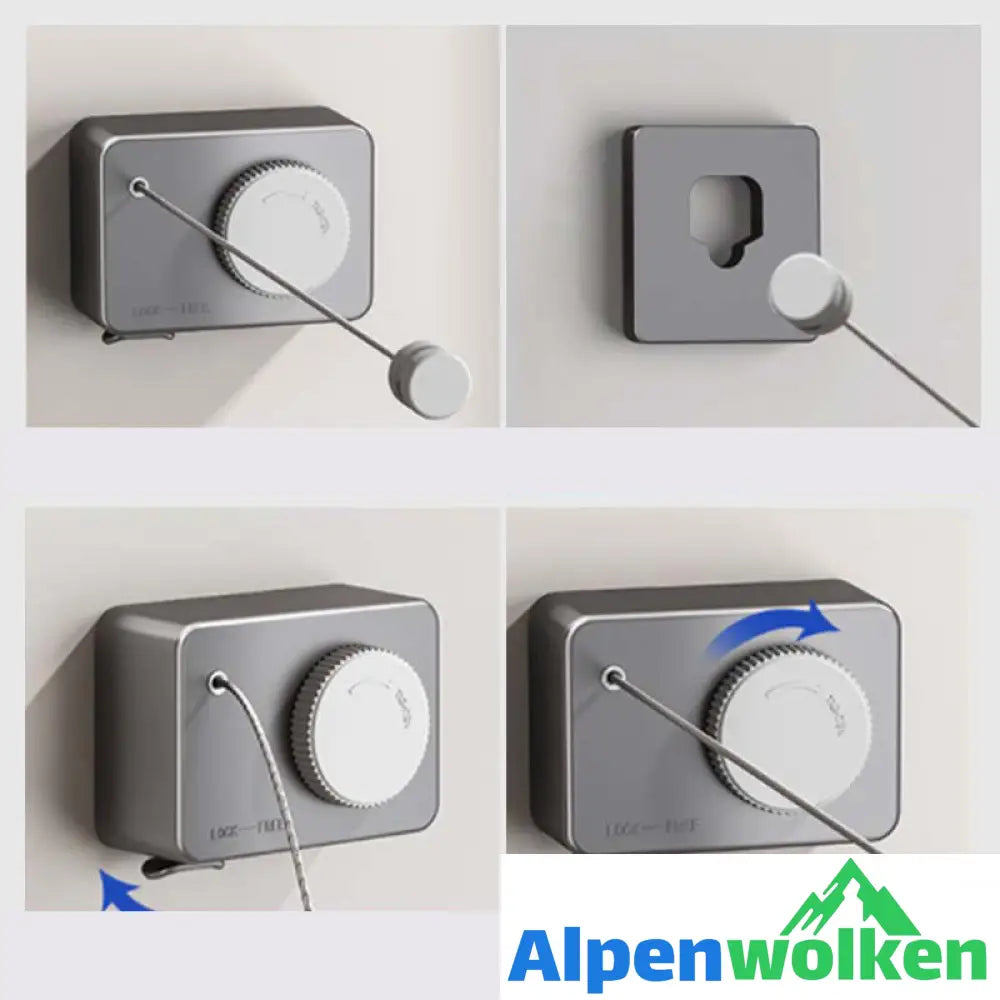 Alpenwolken - Invisible Retractable Clothesline