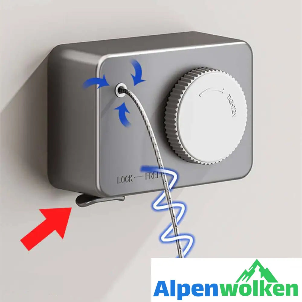 Alpenwolken - Invisible Retractable Clothesline