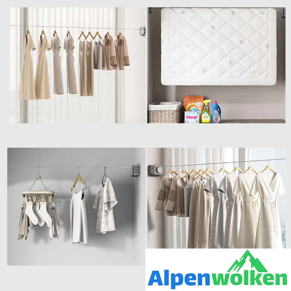 Alpenwolken - Invisible Retractable Clothesline