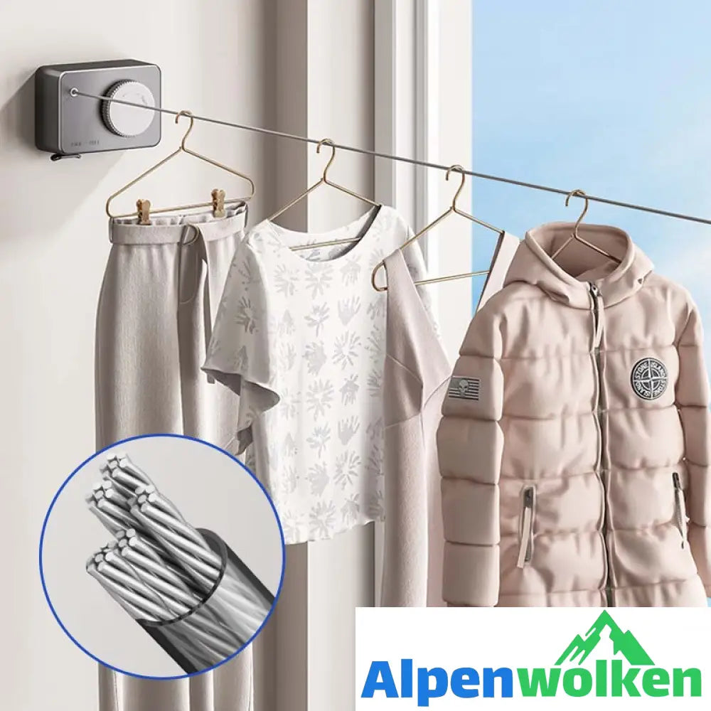 Alpenwolken - Invisible Retractable Clothesline