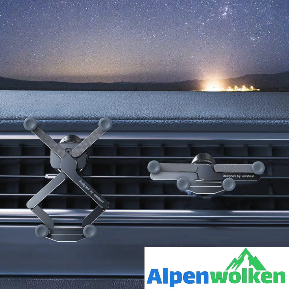 Alpenwolken - Invisible Rotatable Air Vent Mount Car Phone Holder