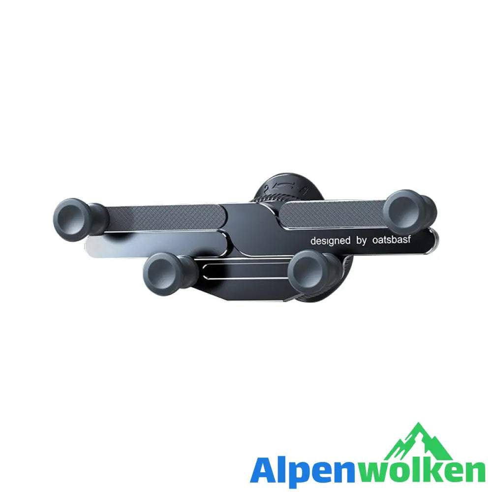 Alpenwolken - Invisible Rotatable Air Vent Mount Car Phone Holder Vent version Black