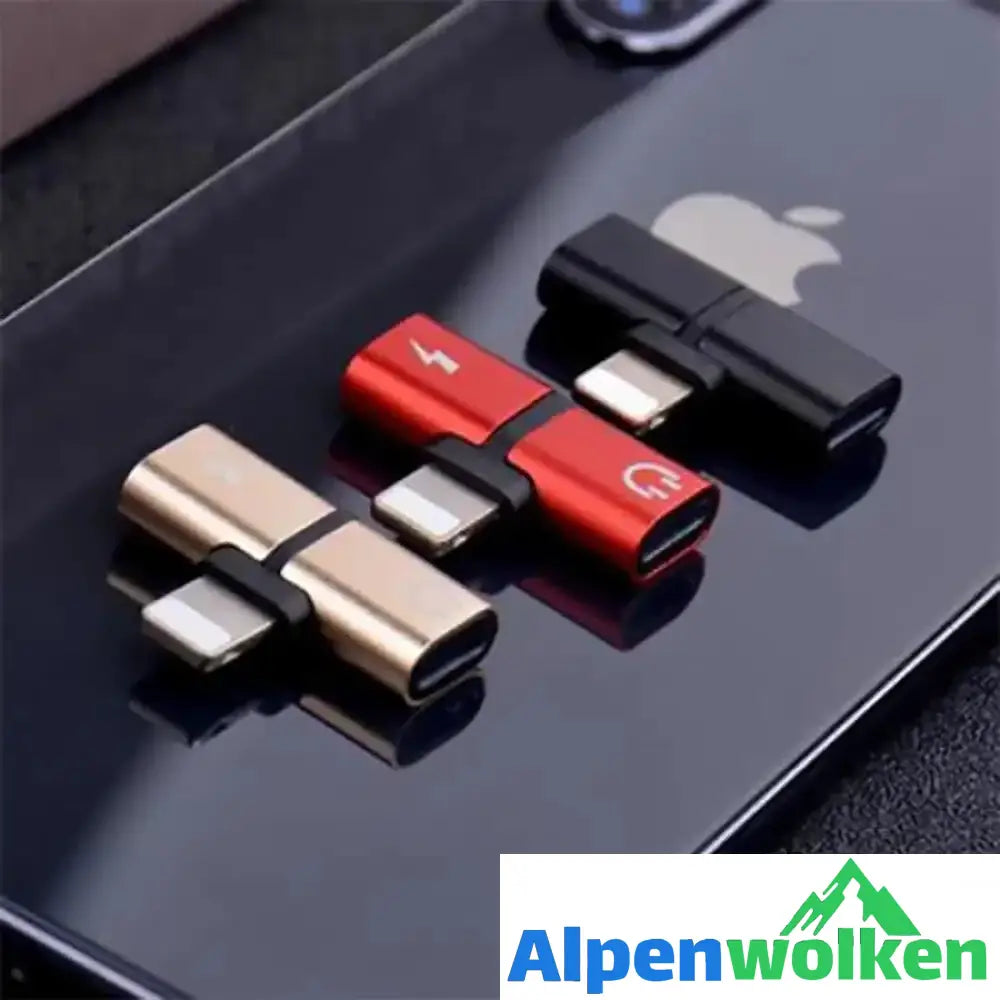 Alpenwolken - IPHONE 2-in-1 Kopfhöreradapter mit zwei Anschlüssen