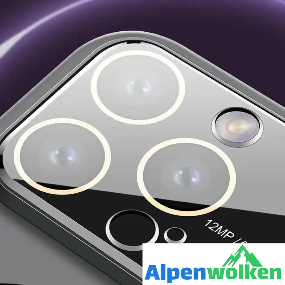 Alpenwolken - iPhone-Hülle mit magnetischer Aufladung