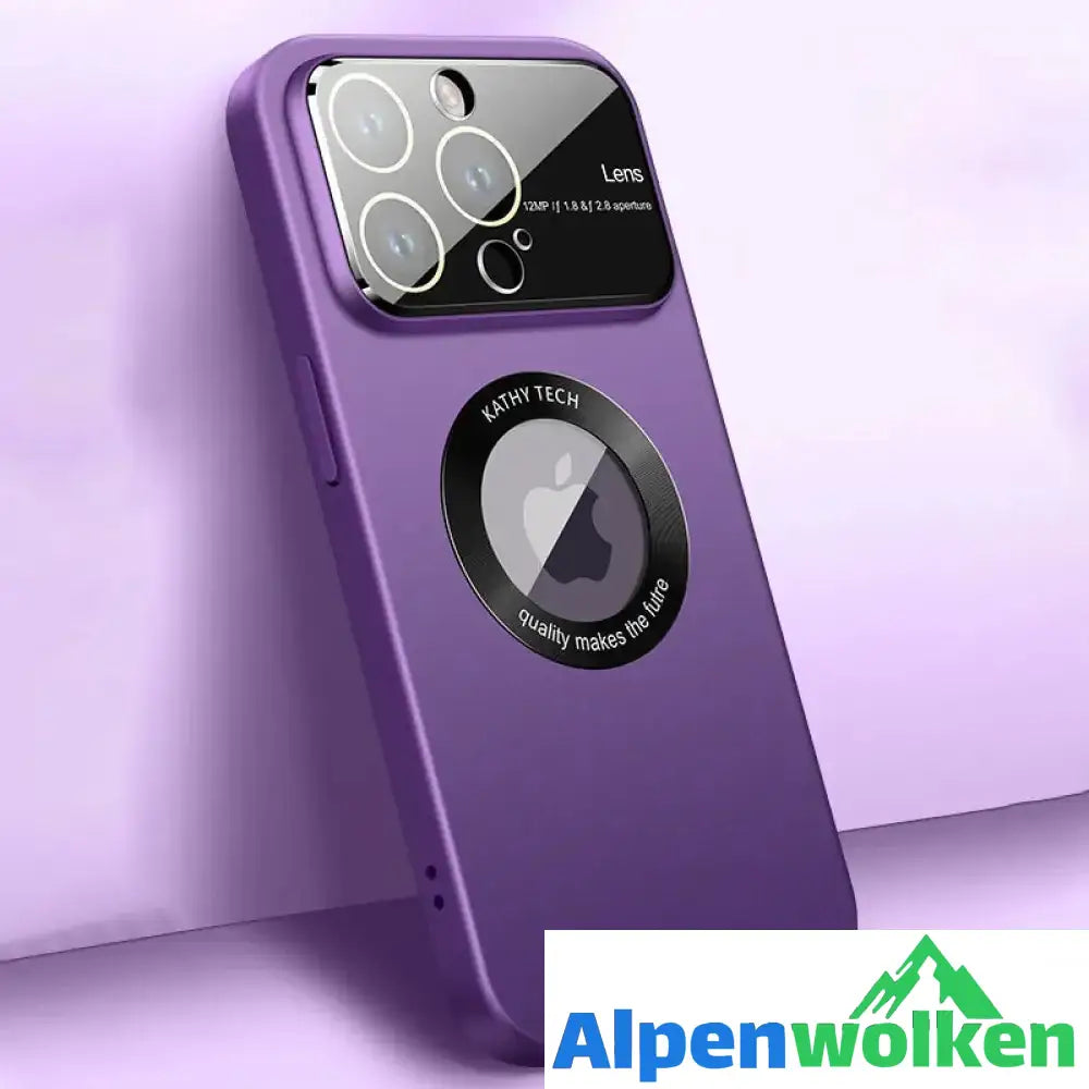 Alpenwolken - iPhone-Hülle mit magnetischer Aufladung