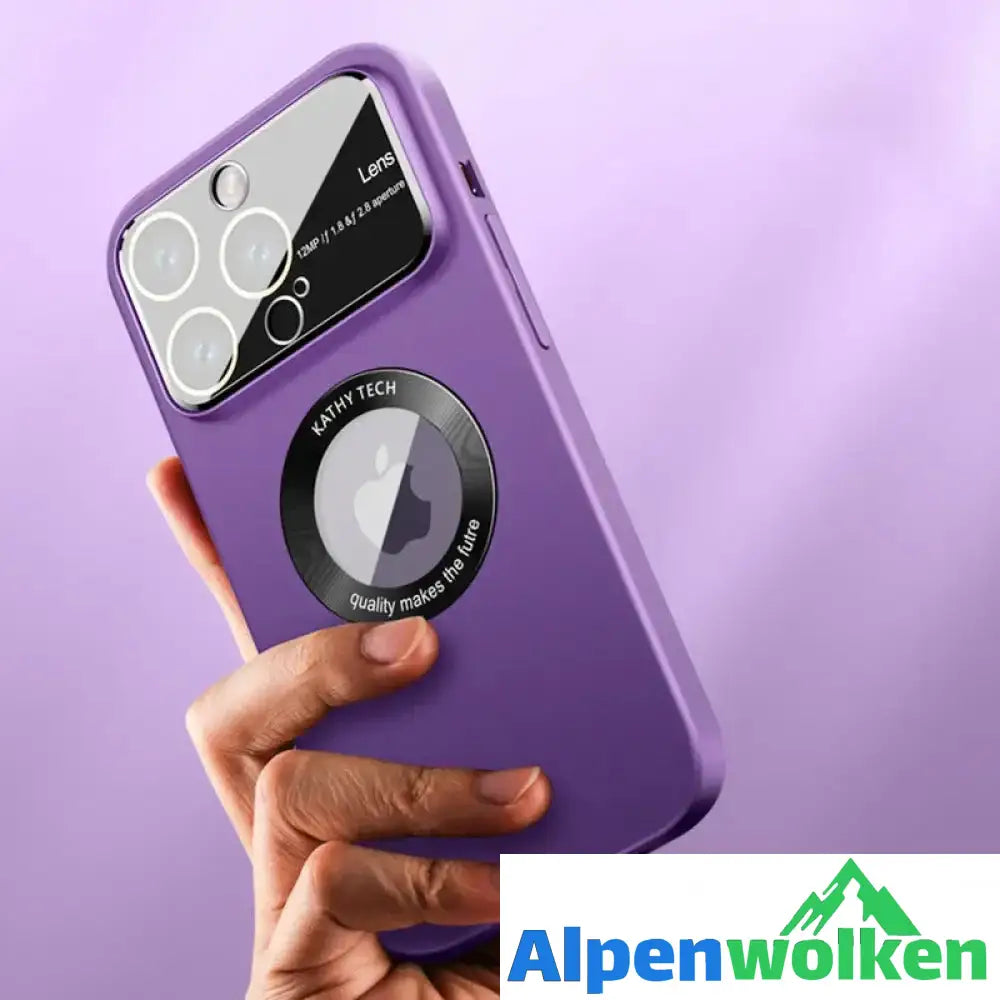 Alpenwolken - iPhone-Hülle mit magnetischer Aufladung