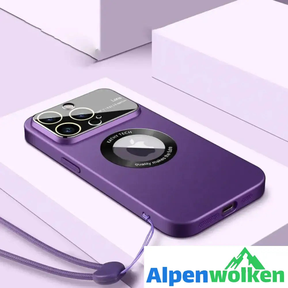 Alpenwolken - iPhone-Hülle mit magnetischer Aufladung