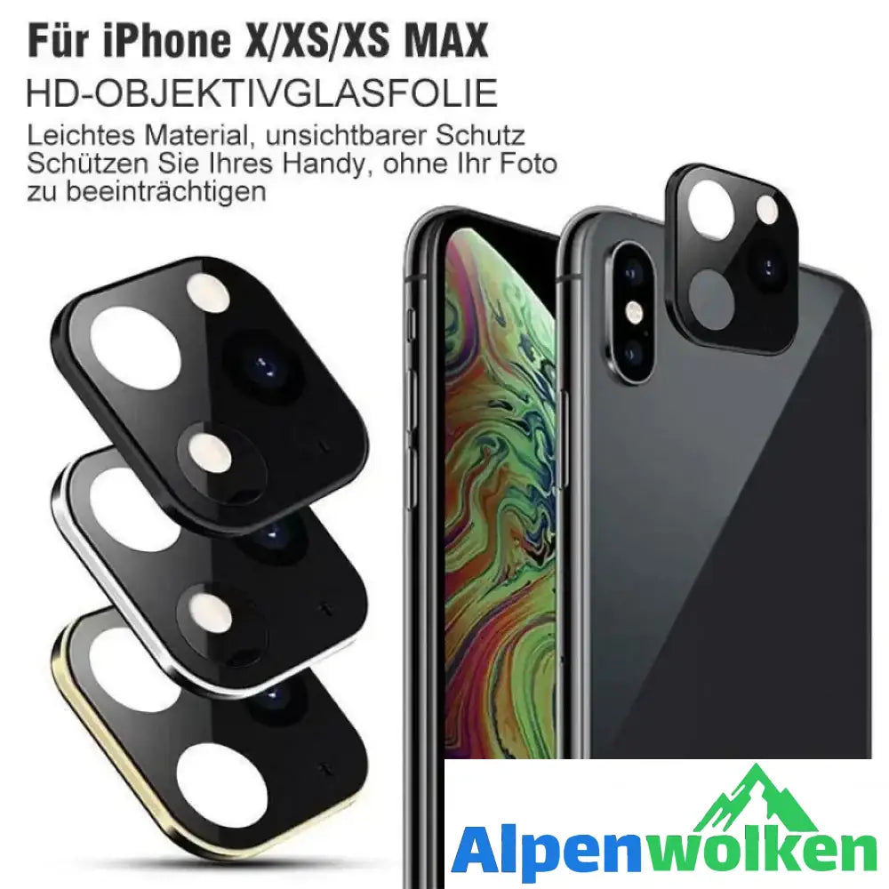 Alpenwolken - IPhone X Sekunden ändern 11 Pro Metall-Glaslinsen Abdeckung