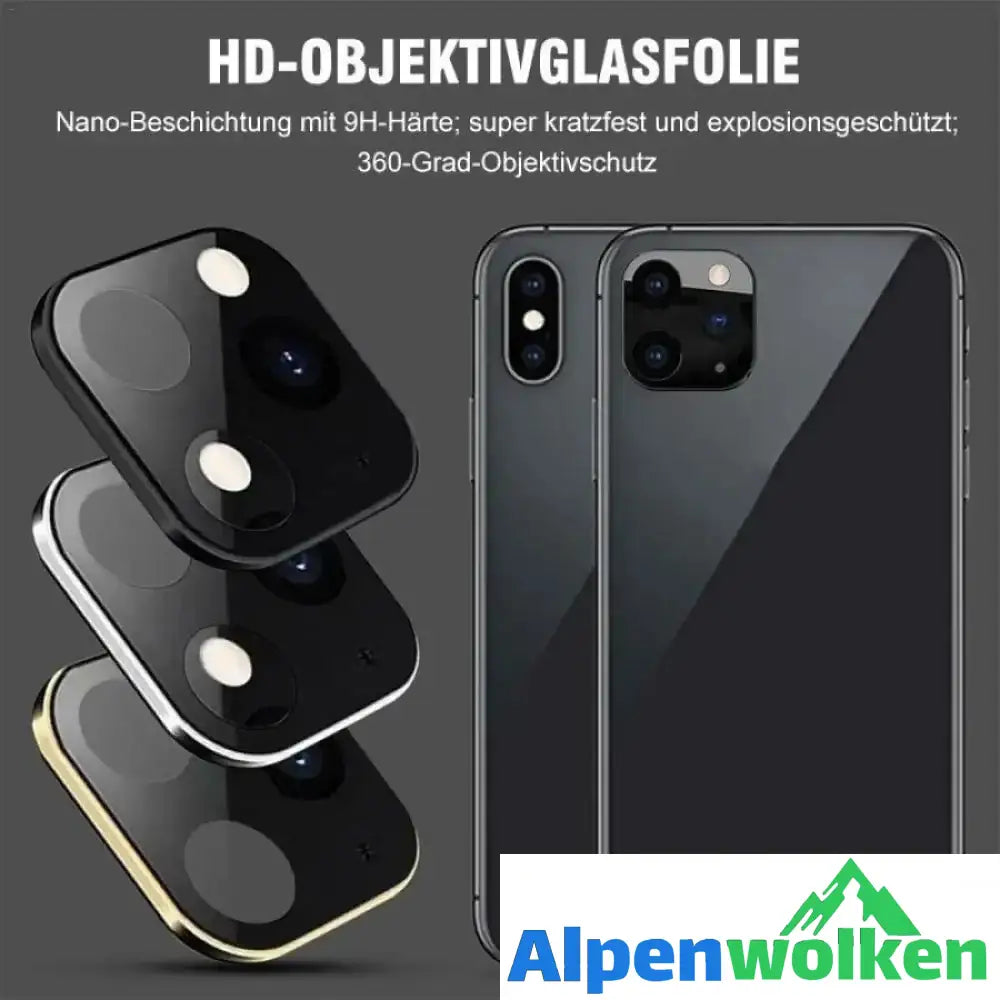 Alpenwolken - IPhone X Sekunden ändern 11 Pro Metall-Glaslinsen Abdeckung