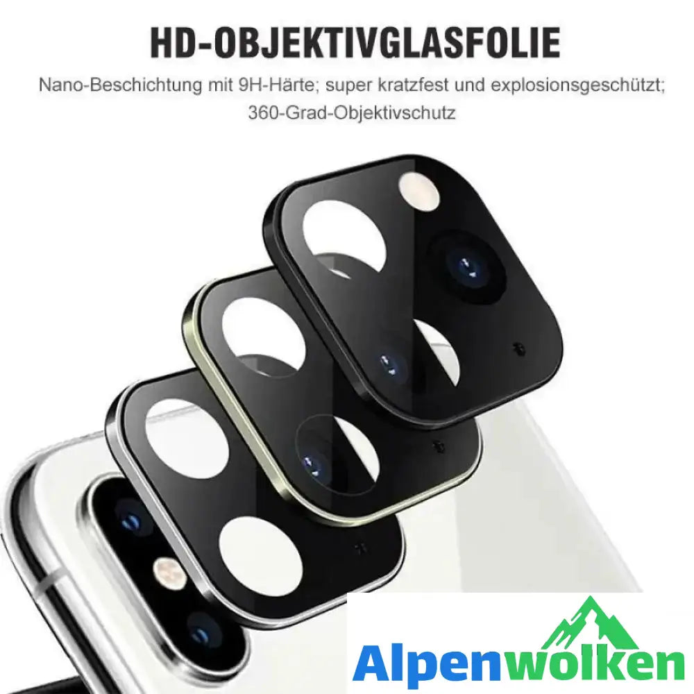 Alpenwolken - IPhone X Sekunden ändern 11 Pro Metall-Glaslinsen Abdeckung