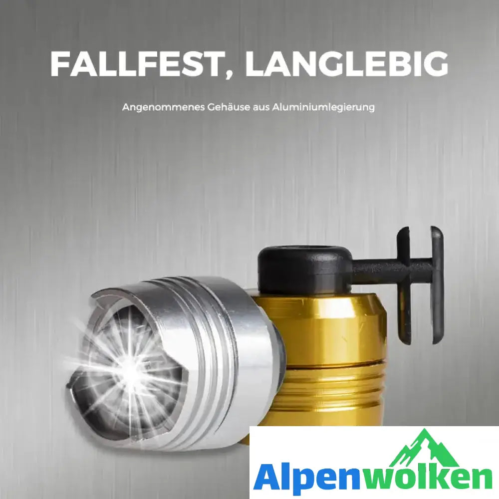 Alpenwolken - IPX5 Wasserdichte Schuhlichter, Scheinwerfer für Croc, 2 Stk