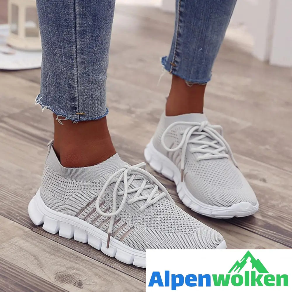 Alpenwolken - Julia - Ergonomische & Atmungsaktive Schuhe Grau