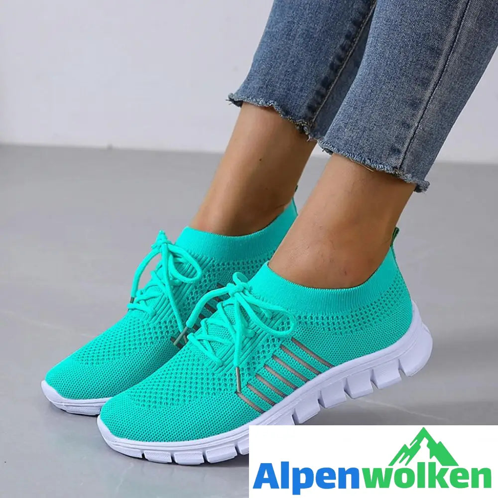 Alpenwolken - Julia - Ergonomische & Atmungsaktive Schuhe Himmelblau