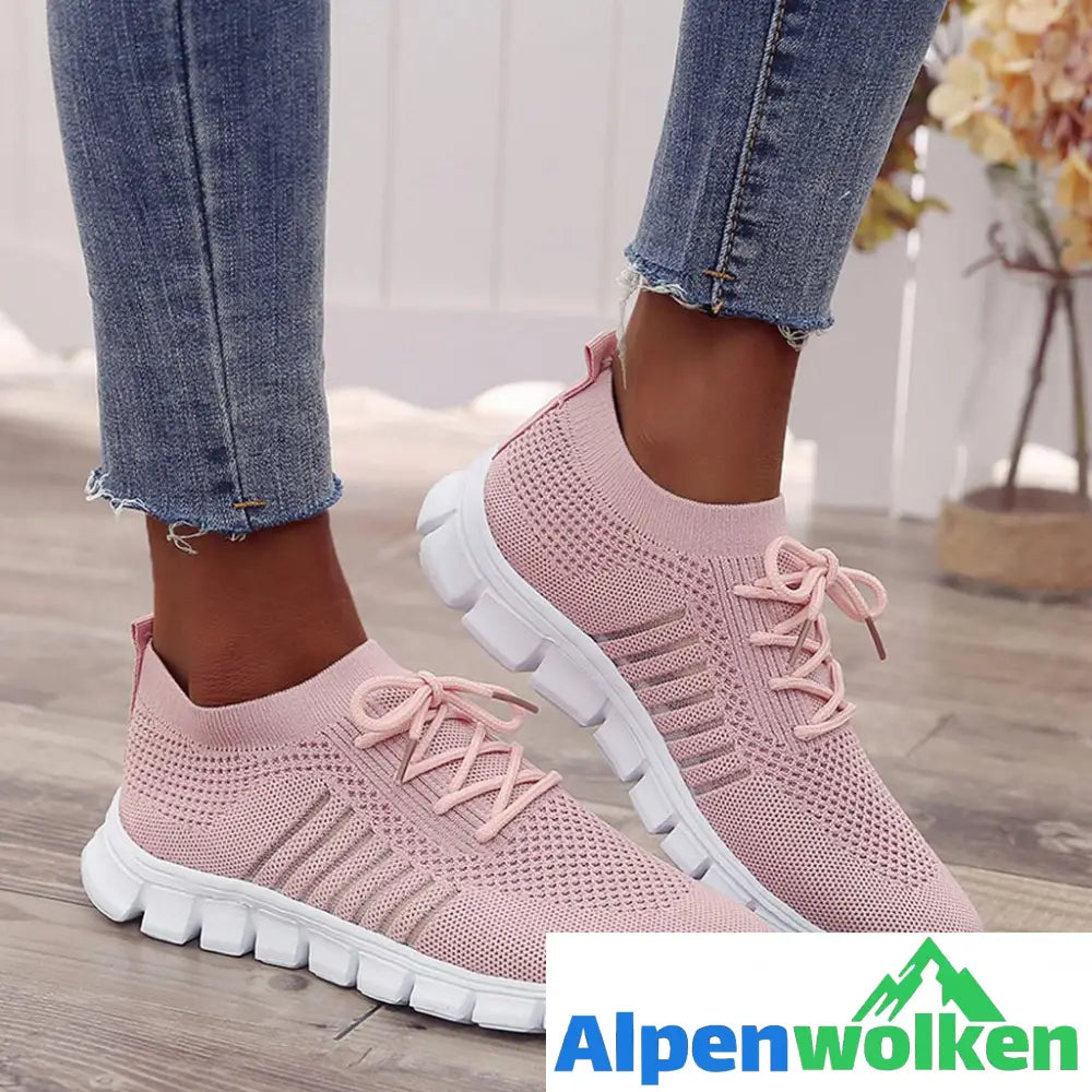 Alpenwolken - Julia - Ergonomische & Atmungsaktive Schuhe Rosa