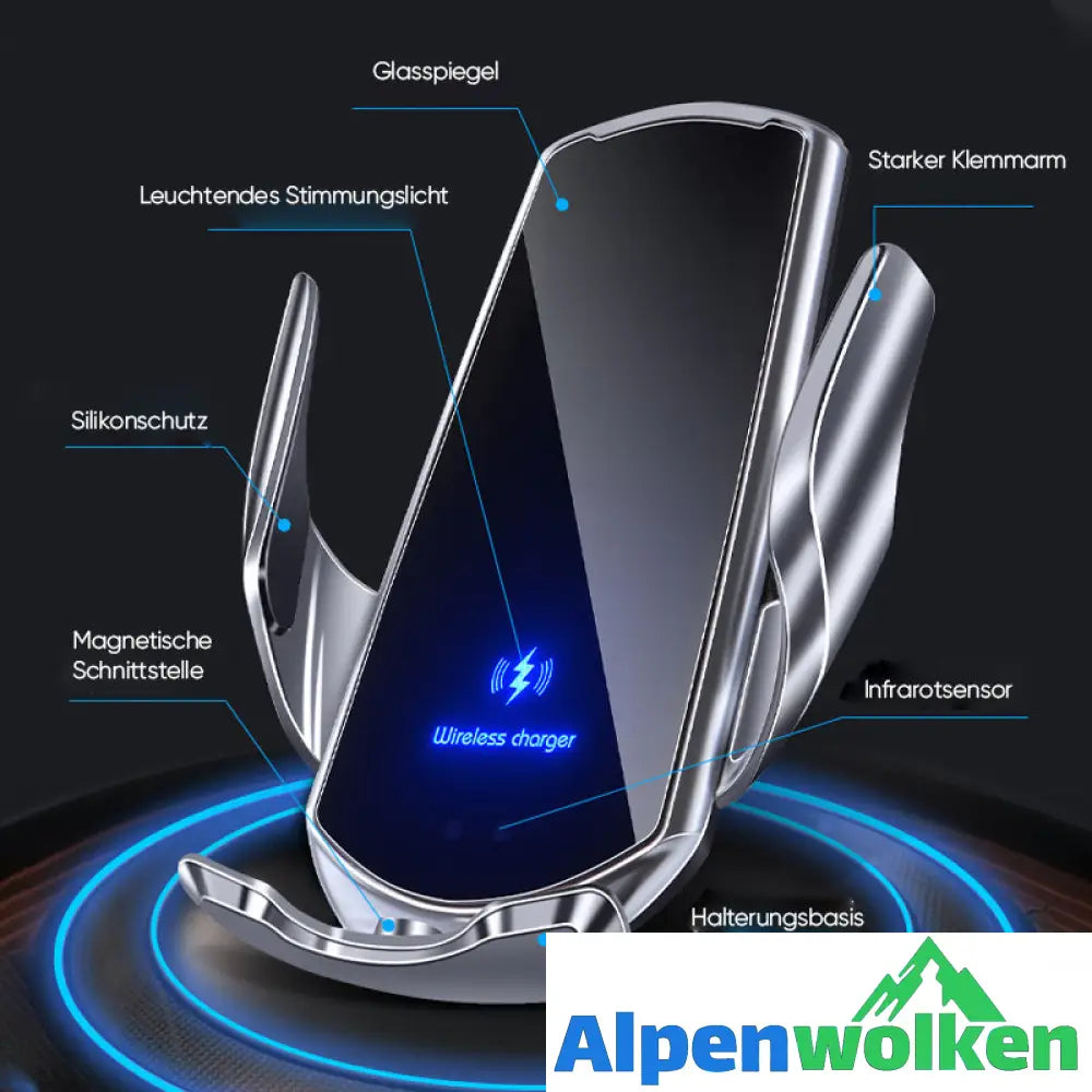 Alpenwolken - Kabellos aufladbarer Telefonhalter