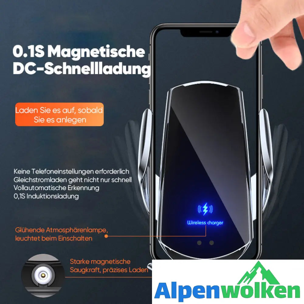 Alpenwolken - Kabellos aufladbarer Telefonhalter