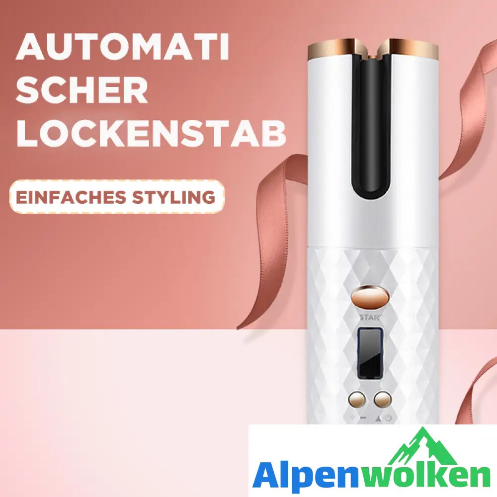 Alpenwolken - Kabelloser automatischer Lockenstab