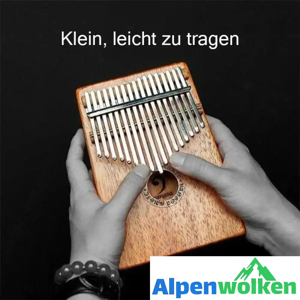 Alpenwolken - Kalimba Daumenklavier Thumb Piano, 17 Schlüssel