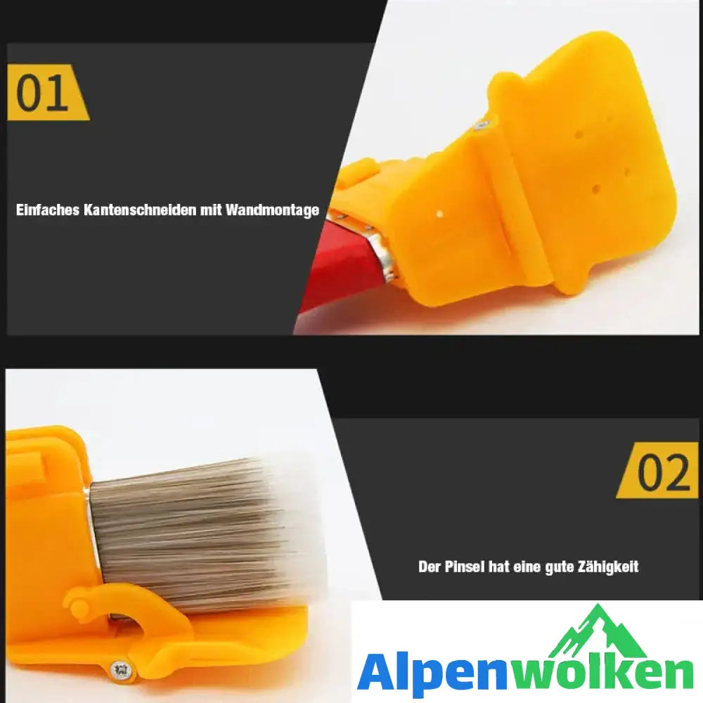 Alpenwolken - Kanten-Lackpinsel