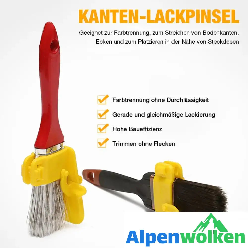 Alpenwolken - Kanten-Lackpinsel